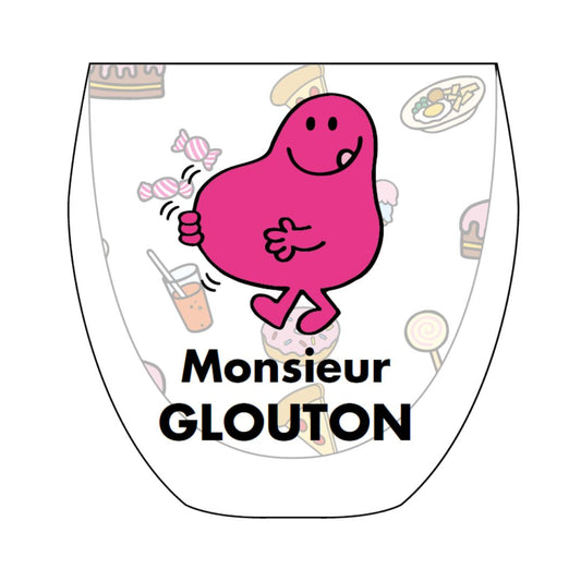 Tasse Monsieur Glouton à double paroi