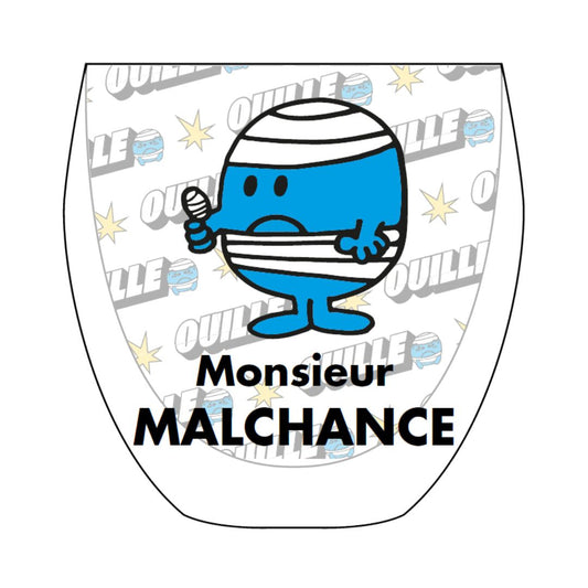 La tasse Monsieur Malchance, avec double paroi.